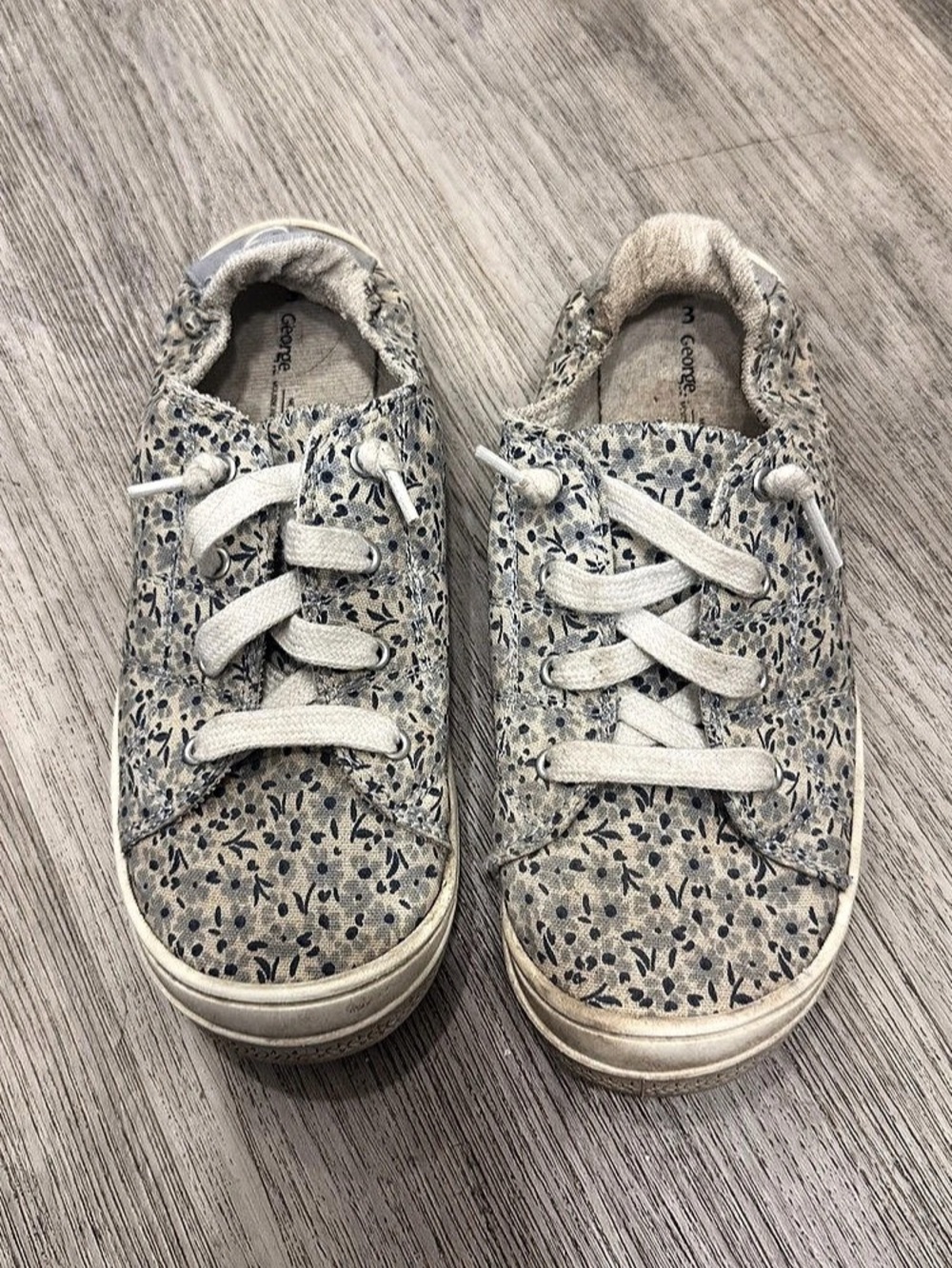 George Floral Sneakers Girls US 3